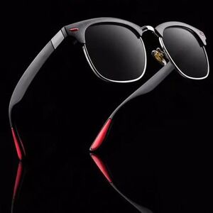 Men's Sunglasses Classic Retro Driving Fishing UV Protection Black Polarized New